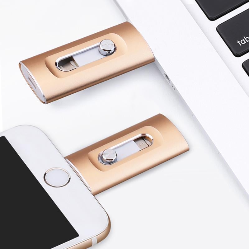 ⚡3 in 1 Flash Drive⚡ Portable High Speed USB 3.0 Memory Storage